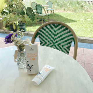 트리티스 SG_[TREATIS] UV Defence Sun Cream — 5점을 준 리뷰어가 2020년 10월 올린 사용 사진