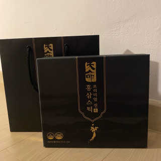 헬스업_천명진프리미엄홍삼스틱_10ml x 30포 — 5점을 준 리뷰어가 2020년 7월 올린 사용 사진