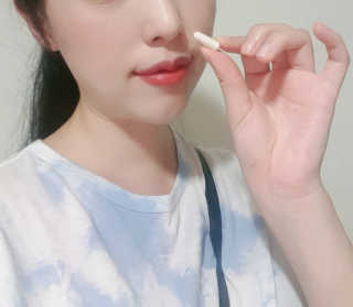 JW중외제약 마이코드 어골칼슘 비타민D — 4.5점을 준 리뷰어가 2020년 8월 올린 사용 사진