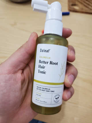 달리프 클로렐라 베러 루트 헤어토닉 100ml — 5점을 준 리뷰어가 2020년 11월 올린 사용 사진