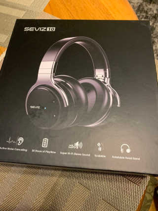 SEVIZ Bluetooth Headphones 10 3color — 5점을 준 리뷰어가 2020년 9월 올린 사용 사진
