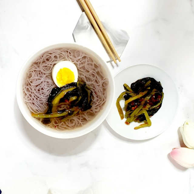 [네이처빌] 우리쌀 흑미비빔냉면,물냉면 총 2종 리뷰 사진