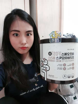 서울약사신협_FOS프리바이오틱스플러스쿠앤크_5gX100포 — 5점을 준 리뷰어가 2020년 6월 올린 사용 사진