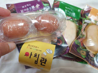 바로 먹는 아침 실온보관 닭가슴살 6종 — 5점을 준 리뷰어가 2020년 9월 올린 사용 사진