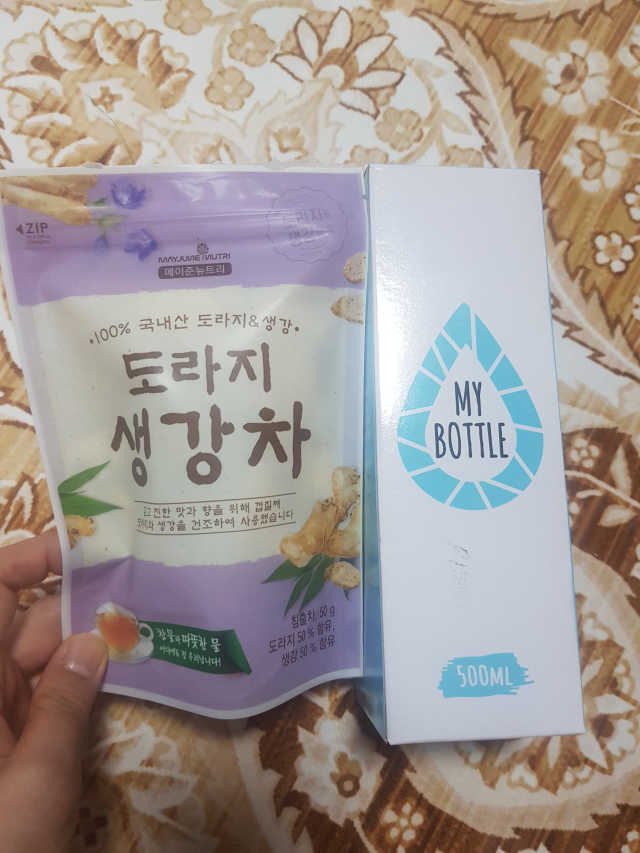 메이준뉴트리 도라지생강차 리뷰 사진