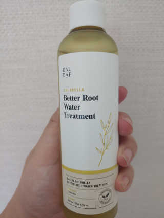 달리프 클로렐라 베러 루트 워터트리트먼트 200ml — 4.5점을 준 리뷰어가 2020년 9월 올린 사용 사진