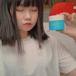바르는콜라겐 하이온 제주바다보배 슬리핑마스크 100mL — 5점을 준 리뷰어가 2020년 6월 올린 사용 사진