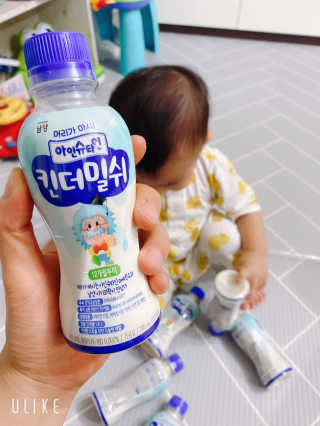 남양유업 [ 아인슈타인 ] 머리가 마시는 아인슈타인 킨더밀쉬 — 5점을 준 리뷰어가 2020년 6월 올린 사용 사진