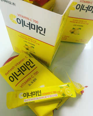 이너미인 VITAMIN-C 700 — 5점을 준 리뷰어가 2020년 9월 올린 사용 사진