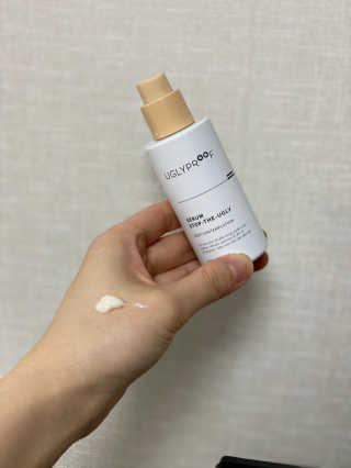 어글리프루프 세럼 스탑디어글리 딥 컨템플레이션 30ml — 5점을 준 리뷰어가 2020년 11월 올린 사용 사진