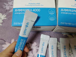 내몸에사과해 프리바이오틱스4000 — 5점을 준 리뷰어가 2020년 11월 올린 사용 사진