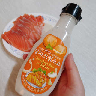동원산업 항공직송 동원생연어_400g — 4점을 준 리뷰어가 2020년 5월 올린 사용 사진