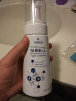 트리티스 [TREATIS] Bubble Foam Cleanser 200ml — 4.5점을 준 리뷰어가 2021년 1월 올린 사용 사진