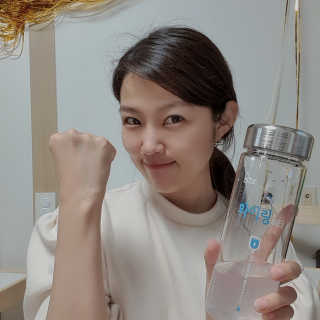 리얼그램 화이링워터 온 국민 필요회복템 — 5점을 준 리뷰어가 2020년 5월 올린 사용 사진