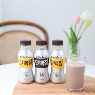 닥터유드링크 단백질 초코맛 and 바나나맛 — 5점을 준 리뷰어가 2020년 8월 올린 사용 사진