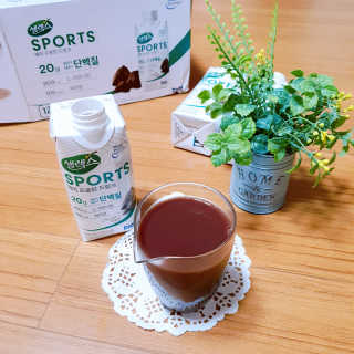 셀렉스스포츠 셀렉스 스포츠 드링크 초콜릿 _ 330ml x 12팩 — 5점을 준 리뷰어가 2020년 10월 올린 사용 사진