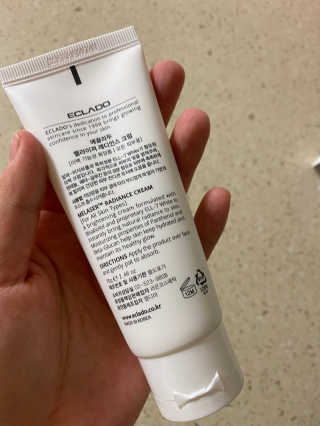 ECLADO 에끌라두 멜라이져 레디언스 크림 — 4점을 준 리뷰어가 2020년 10월 올린 사용 사진
