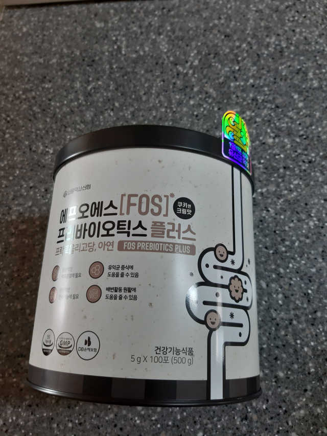 서울약사신협_FOS프리바이오틱스플러스쿠앤크_5gX100포 리뷰 사진