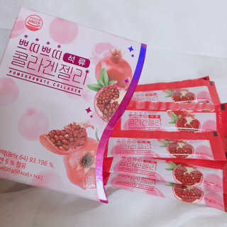 헬스업_쁘띠쁘띠석류콜라겐젤리_20g x 14포 — 4점을 준 리뷰어가 2020년 8월 올린 사용 사진