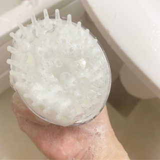 에이처드 유산균 탈모 샴푸 500ml — 5점을 준 리뷰어가 2020년 8월 올린 사용 사진