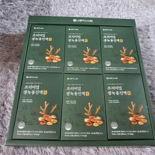 서울약사신협 약사신협_생녹용 진액_70ml x 30포 — 5점을 준 리뷰어가 2020년 9월 올린 사용 사진
