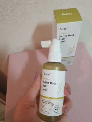 달리프 클로렐라 베러 루트 헤어토닉 100ml — 5점을 준 리뷰어가 2020년 10월 올린 사용 사진