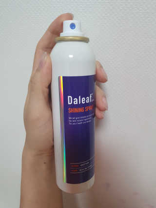 달리프 글램 샤이닝 스프레이 150ml — 5점을 준 리뷰어가 2020년 11월 올린 사용 사진