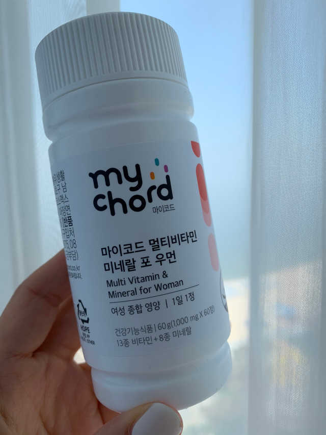 마이코드 멀티비타민미네랄 포 우먼 리뷰 사진