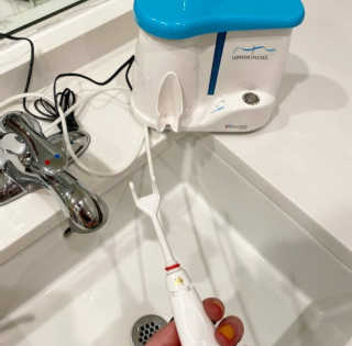 아이디어마을 산모 관리 Waterfloss WP-10 이중 스프레이 노즐 — 5점을 준 리뷰어가 2020년 10월 올린 사용 사진