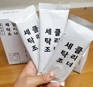 무디메이드 MUDI 세탁조 클리너 2세트 — 5점을 준 리뷰어가 2020년 6월 올린 사용 사진