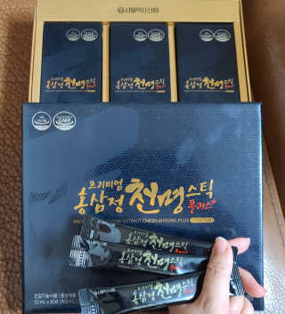 서울약사신협 약사신협_천명플러스스틱_10mlx30포 — 5점을 준 리뷰어가 2020년 11월 올린 사용 사진