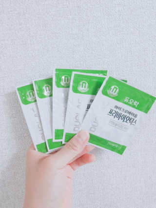 듀오락 마이크로바이옴 프리바이오틱스 — 5점을 준 리뷰어가 2020년 6월 올린 사용 사진