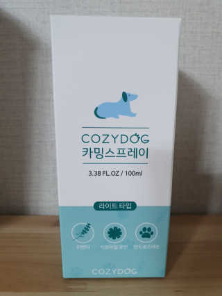 코지독 카밍스프레이 100ml — 5점을 준 리뷰어가 2020년 5월 올린 사용 사진