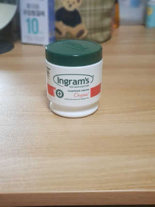 인그람스 캠퍼 크림 오리지널 300ml — 5점을 준 리뷰어가 2020년 4월 올린 사용 사진