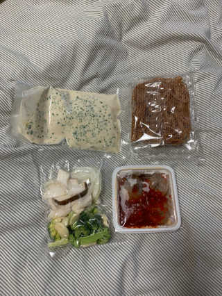 닥터키친 두유투움바파스타를 빼당빼당 — 4점을 준 리뷰어가 2020년 4월 올린 사용 사진