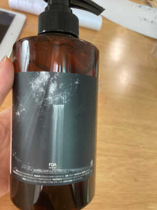 에이처드 유산균 탈모 샴푸 500ml — 5점을 준 리뷰어가 2020년 9월 올린 사용 사진