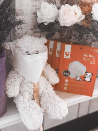 SOOMLAB Mask Kids - Airbon — 5점을 준 리뷰어가 2020년 9월 올린 사용 사진