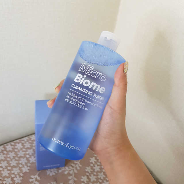 오드리앤영 마이크로바이옴 클렌징 워터 400ml 리뷰 사진