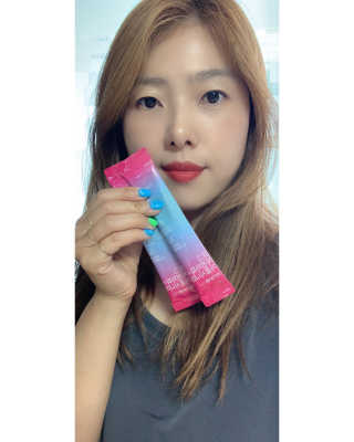 로그네이처 로그 차전자피+가르시니아 — 5점을 준 리뷰어가 2020년 7월 올린 사용 사진