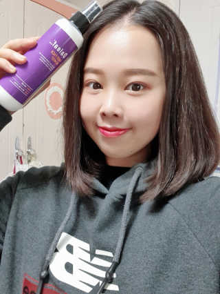 달리프 글램 헤어팩 인미스트 200ml — 5점을 준 리뷰어가 2020년 12월 올린 사용 사진