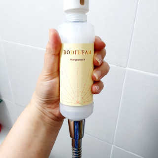 바디빔 비타민 샤워필터 망고피치향 — 5점을 준 리뷰어가 2020년 7월 올린 사용 사진