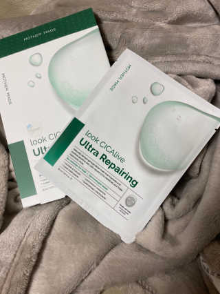 [마더메이드]룩시카라이브 울트라 리페어링 겔 마스크K — 5점을 준 리뷰어가 2020년 10월 올린 사용 사진