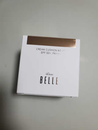 디어벨르 크림쿠션 DEAR BELLE CREAM COUSION — 5점을 준 리뷰어가 2020년 7월 올린 사용 사진