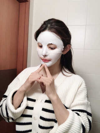 아이디플라코스메틱 페이스핏 플라스터 마스크 _ 리뉴얼 — 5점을 준 리뷰어가 2020년 11월 올린 사용 사진