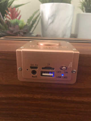 SEVIZ GOLD20W 레트로 블루투스 스피커 — 5점을 준 리뷰어가 2020년 8월 올린 사용 사진