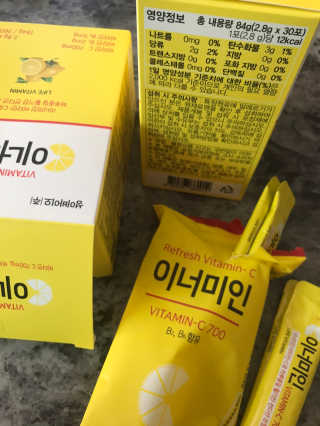 이너미인 VITAMIN-C 700 — 5점을 준 리뷰어가 2020년 9월 올린 사용 사진