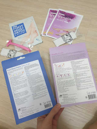 라보타치 베노라이트 + 풋 모이스트 패치 — 5점을 준 리뷰어가 2020년 10월 올린 사용 사진