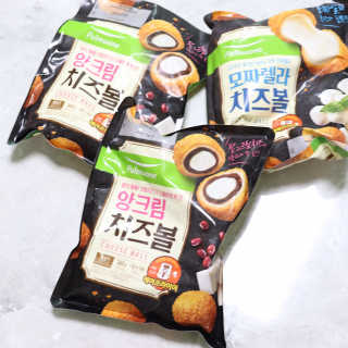 [풀무원] 치즈볼 2종-모짜렐라, 앙크림 — 5점을 준 리뷰어가 2020년 10월 올린 사용 사진