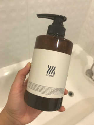 에이처드 유산균 탈모 샴푸 500ml — 5점을 준 리뷰어가 2020년 9월 올린 사용 사진