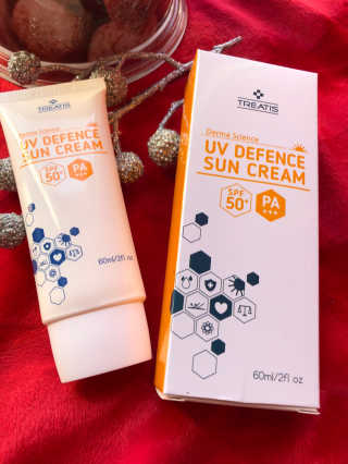 트리티스 US [TREATIS] UV Defence Sun Cream PA+++ / SPF50+ — 5점을 준 리뷰어가 2020년 12월 올린 사용 사진